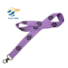 Custom Cheap Promotional Printing Polyester Lanyard With Metal Hook
